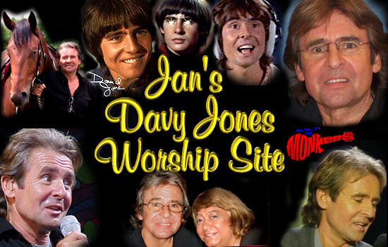 Davy JOnes of the Monkees Worship Site